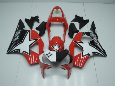 Negro Rojo Star Carenado CBR 900 RR 954 02-03