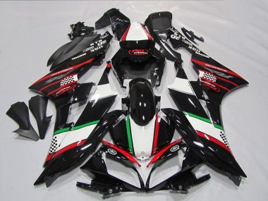 Negro Rojo Verde Carenado R6 06-07