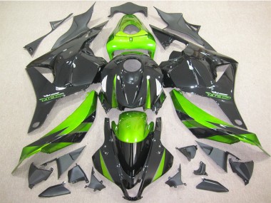 Negro Verde Kits Carenado CBR 600 RR 09-12