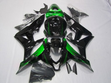 Negro Verde Kits Completo Carenado CBR 600 RR 07-08