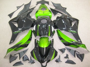 Negro Verde Kits Completo Carenado CBR 600 RR 09-12