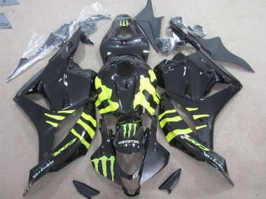 Negro Verde Monster Carenado CBR 600 RR 09-12