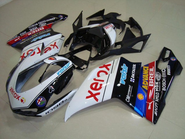 Negro Xerox Carenado Ducati 848 1098 1198 07-14