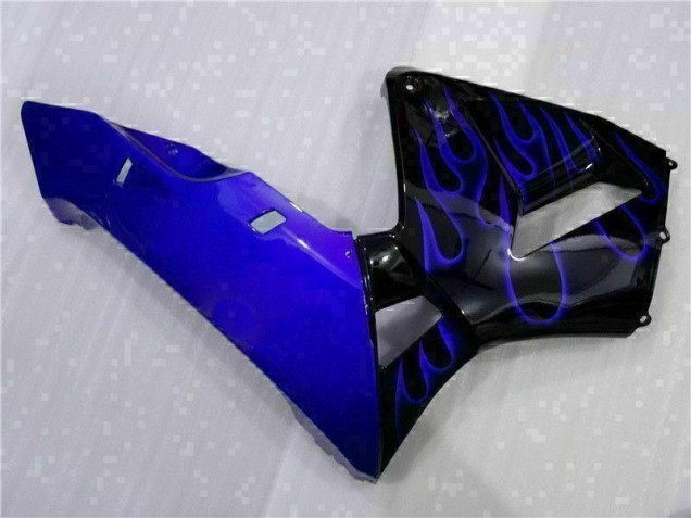 Negro con Azul Llama Carenado CBR 600 RR 03-04 Negro con Azul Llama Carenado CBR 600 RR 03-04