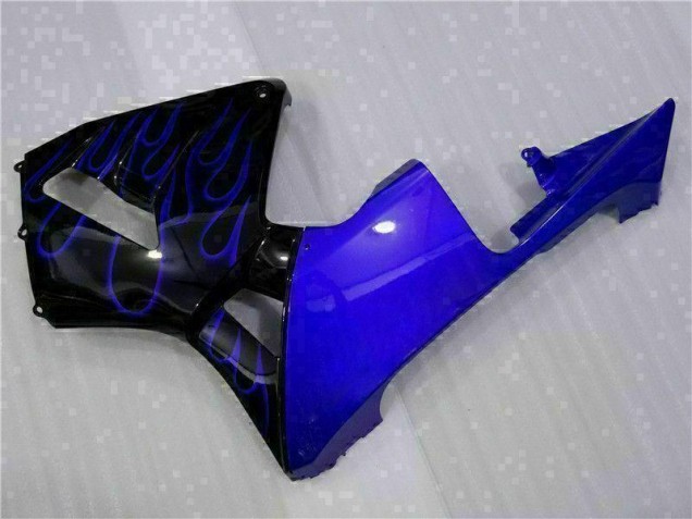 Negro con Azul Llama Carenado CBR 600 RR 03-04 Negro con Azul Llama Carenado CBR 600 RR 03-04