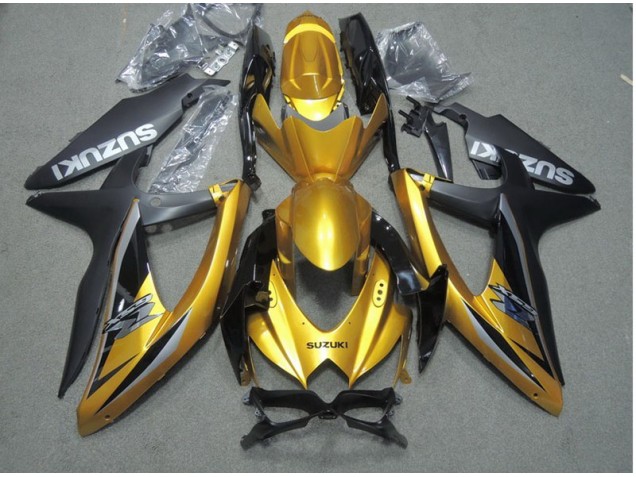 Oro Negro Carenado GSXR 600 K8 08-10 Oro Negro Carenado GSXR 600 K8 08-10