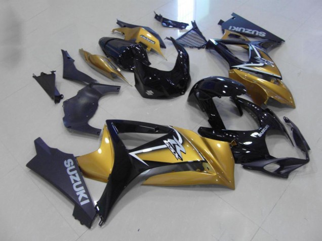 Oro Negro Kit Completo Carenado GSXR 1000 K7 07-08 Oro Negro Kit Completo Carenado GSXR 1000 K7 07-08