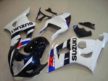 Oscuro Azul Blanco Carenado GSXR 1000 K3 03-04