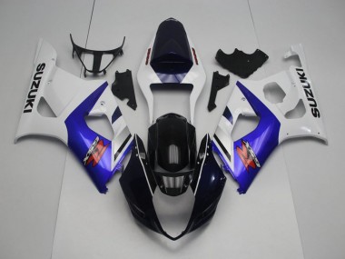 Oscuro Azul Frente & Azul Carenado GSXR 1000 K3 03-04