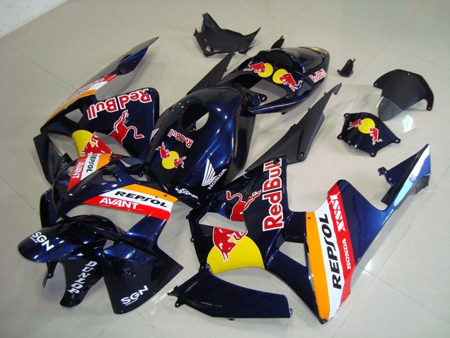 Oscuro Azul Red Bull Repsol Carenado CBR 600 RR 05-06 Oscuro Azul Red Bull Repsol Carenado CBR 600 RR 05-06