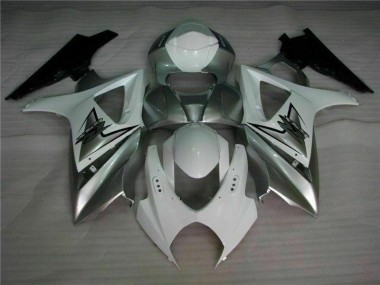Plata Blanco Carenado GSXR 1000 K7 07-08