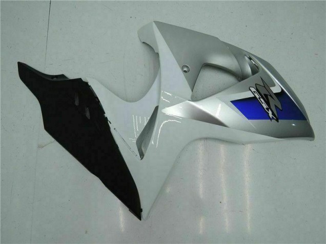 Plata Blanco Carenado GSXR 1000 K9 09-16 Plata Blanco Carenado GSXR 1000 K9 09-16