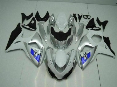 Plata Blanco Carenado GSXR 1000 K9 09-16