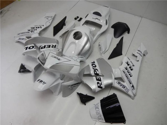 Plata Blanco Negro Repsol Carenado CBR 600 RR 03-04