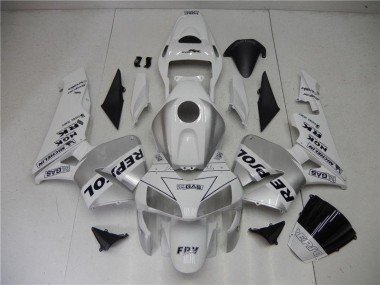 Plata Blanco Negro Repsol Carenado CBR 600 RR 03-04