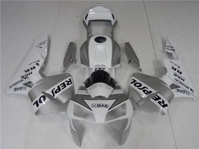 Plata Blanco Negro Repsol Carenados CBR 600 RR 03-04