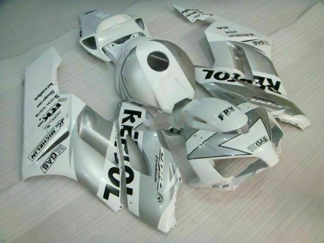 Plata Blanco Repsol Kit Carenado ABS Completo CBR 1000 RR 04-05 Plata Blanco Repsol Kit Carenado ABS Completo CBR 1000 RR 04-05
