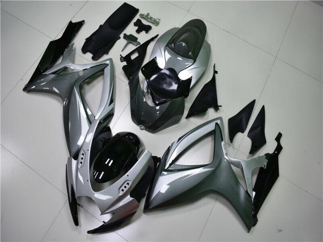 Plata Gris Carrocería GSXR 600 / 750 K6 06-07 Plata Gris Carrocería GSXR 600 / 750 K6 06-07