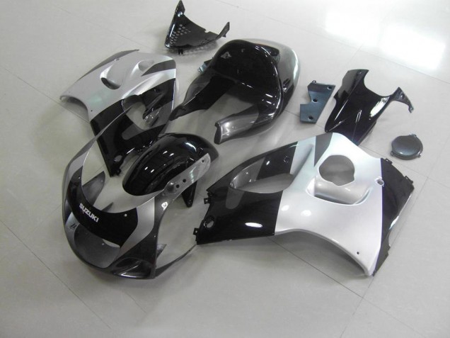 Plata Gris Sin Calcomanías Carenado GSXR 600 96-00 Plata Gris Sin Calcomanías Carenado GSXR 600 96-00