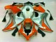 Plata Naranja Carenado CBR 1000 RR 08-11 Plata Naranja Carenado CBR 1000 RR 08-11