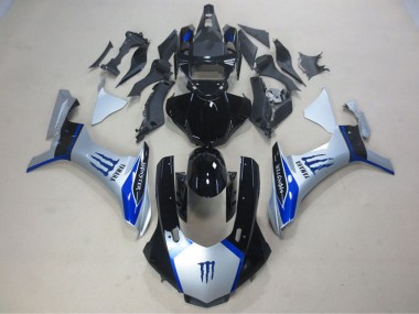 Plata Negro Azul Monster Carenado R1 15-19