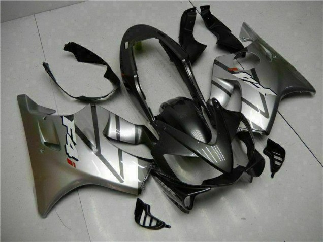 Plata Negro Carenado CBR 600 F4i 04-07 Plata Negro Carenado CBR 600 F4i 04-07