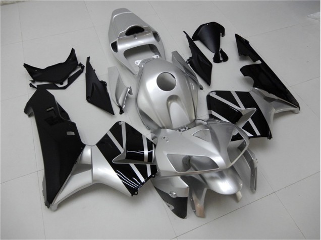 Plata Negro Carenado CBR 600 RR 05-06 Plata Negro Carenado CBR 600 RR 05-06