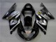 Plata Negro Carenado GSXR 1000 K1 00-02 Plata Negro Carenado GSXR 1000 K1 00-02