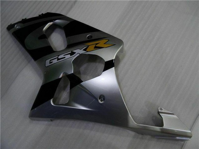 Plata Negro Carenado GSXR 1000 K1 00-02 Plata Negro Carenado GSXR 1000 K1 00-02