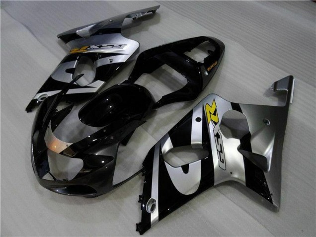 Plata Negro Carenado GSXR 1000 K1 00-02 Plata Negro Carenado GSXR 1000 K1 00-02