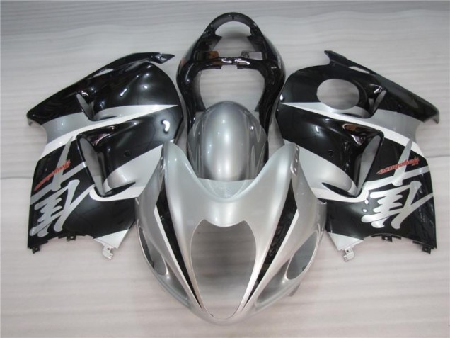 Plata Negro Carenado GSXR 1300 Hayabusa 96-07 Plata Negro Carenado GSXR 1300 Hayabusa 96-07