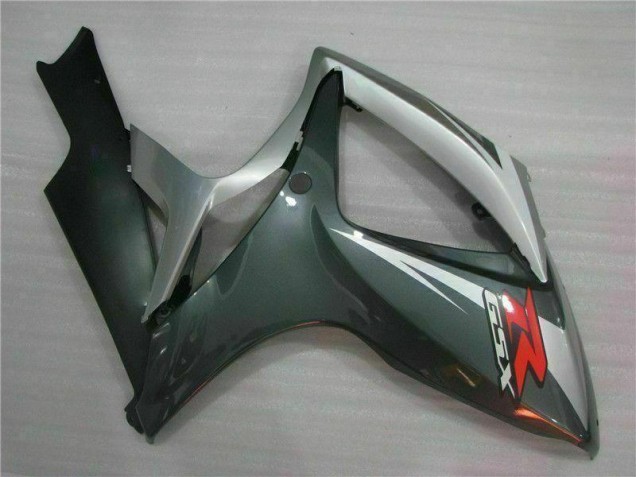 Plata Negro Carenado GSXR 600 / 750 K6 06-07