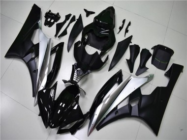 Plata Negro Carenado & Plástico R6 06-07