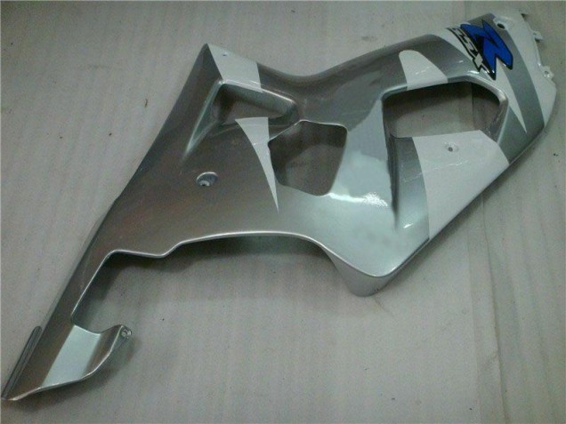 Plata Negro Carrocería GSXR 600 / 750 K1 K2 K3 01-03 Plata Negro Carrocería GSXR 600 / 750 K1 K2 K3 01-03