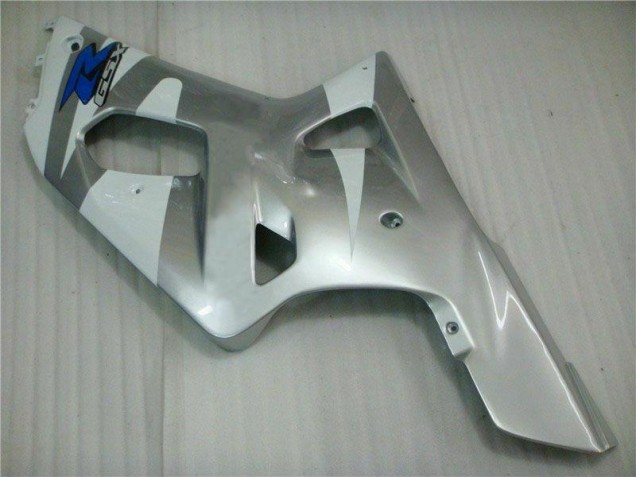Plata Negro Carrocería GSXR 600 / 750 K1 K2 K3 01-03 Plata Negro Carrocería GSXR 600 / 750 K1 K2 K3 01-03