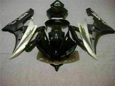 Plata Negro Kit Carenado Inyección R6 06-07