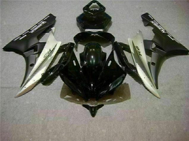 Plata Negro Kit Carenado Inyección R6 06-07