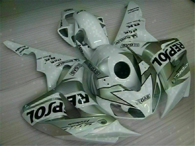 Plata Repsol Kit ABS Carenado CBR 1000 RR 04-05 Plata Repsol Kit ABS Carenado CBR 1000 RR 04-05