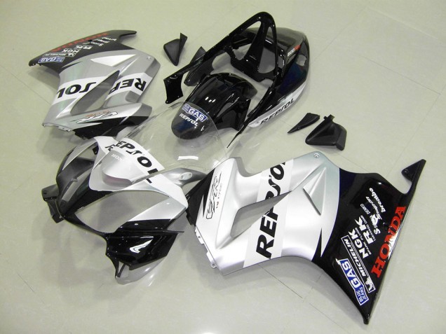 Plata Repsol Kits Completo Carenado VFR 800 02-13 Plata Repsol Kits Completo Carenado VFR 800 02-13