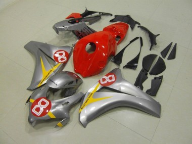Plata Rojo 8 Carenado CBR 1000 RR 08-11