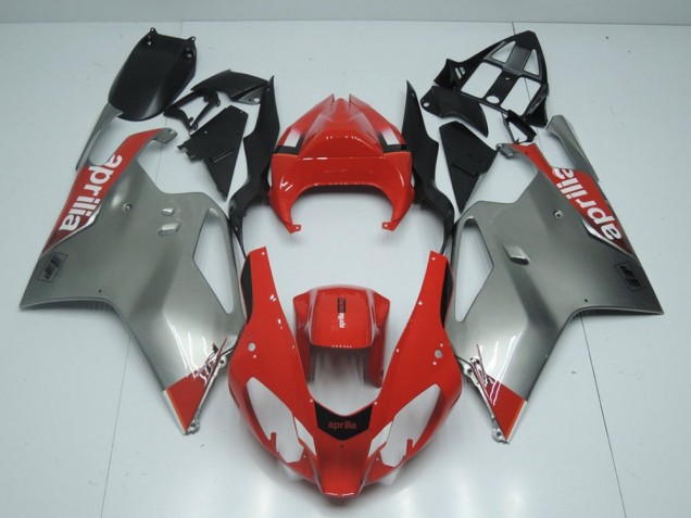 Plata & Rojo Carenado RSV 1000 03-06