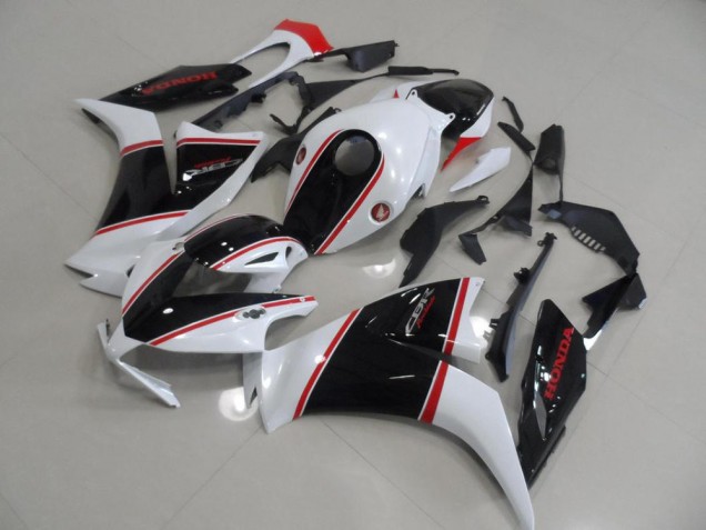 Raya negra y blanca y roja Carenado CBR 1000 RR 12-16 Raya negra y blanca y roja Carenado CBR 1000 RR 12-16