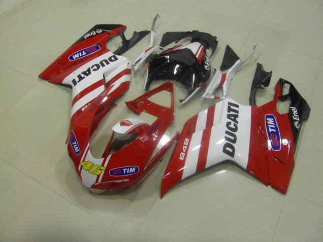 Rojo 46 Carenado Ducati 848 1098 1198 07-14 Rojo 46 Carenado Ducati 848 1098 1198 07-14