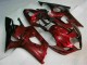 Rojo ABS Plástica GSXR 1000 K3 03-04 Rojo ABS Plástica GSXR 1000 K3 03-04