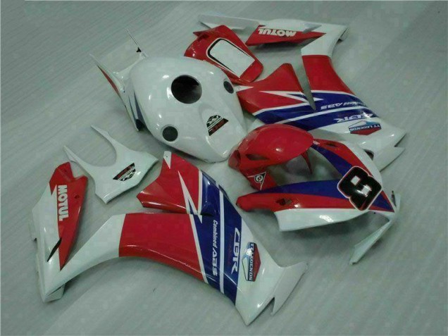 Rojo Azul Blanco Carenado CBR 1000 RR 12-16