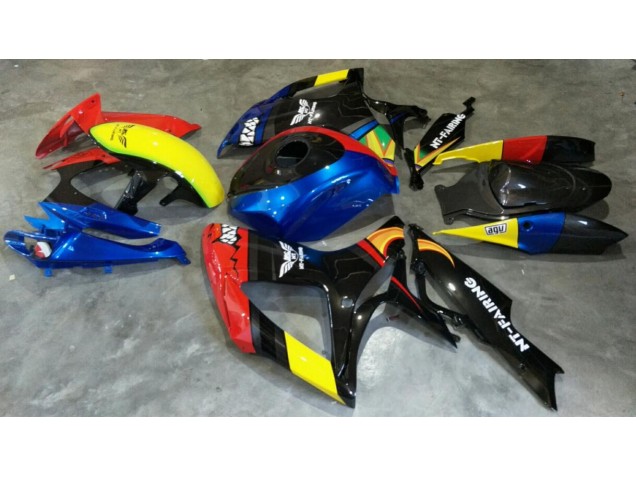 Rojo Azul Carenado GSXR 600 / 750 K6 06-07 Rojo Azul Carenado GSXR 600 / 750 K6 06-07