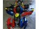 Rojo Azul Carenado GSXR 600 / 750 K6 06-07 Rojo Azul Carenado GSXR 600 / 750 K6 06-07