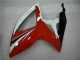Rojo Blanco ABS Carenado GSXR 600 / 750 K6 06-07 Rojo Blanco ABS Carenado GSXR 600 / 750 K6 06-07