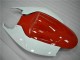 Rojo Blanco ABS Carenado GSXR 600 / 750 K6 06-07 Rojo Blanco ABS Carenado GSXR 600 / 750 K6 06-07