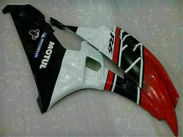 Rojo Blanco ABS Kits Carenado R6 06-07
